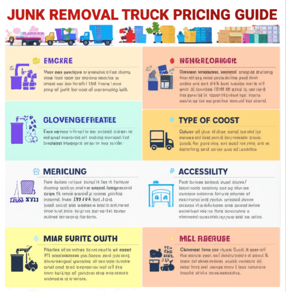 Junk removal cost ranges and factors