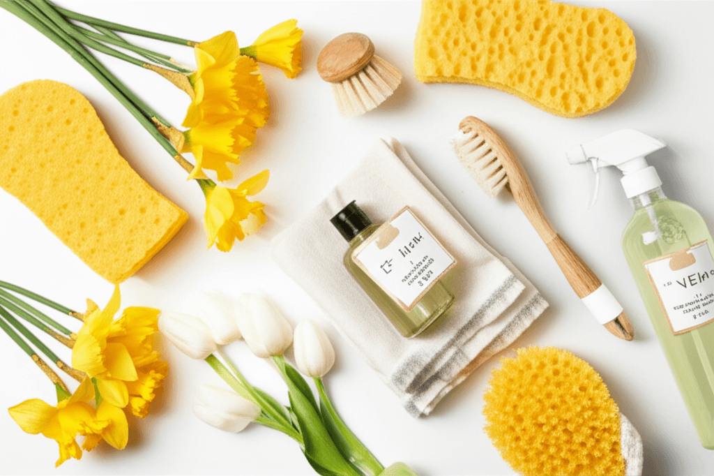 Spring cleaning with natural products